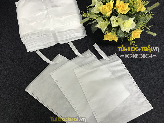 Túi vải bao ổi Đài Loan kích thước 16x20 dây kẽm