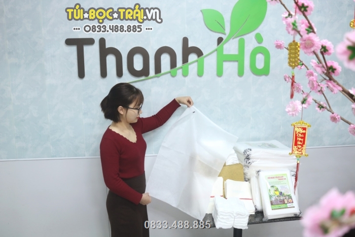 Túi vải được sản xuất bởi cty Thanh Hà với chất liệu vải nhập khẩu chuyên dụng