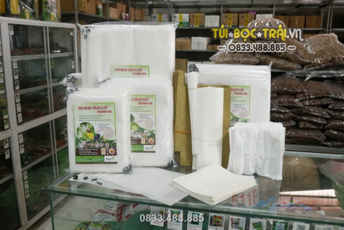 Nhiều cửa hàng vật tư nông nghiệp phân phối sản phẩm túi bao trái của công ty