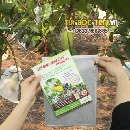 Bọc bao trái cây Thanh Hà chất lượng tốt cỡ 20x27cm có độ bền cao