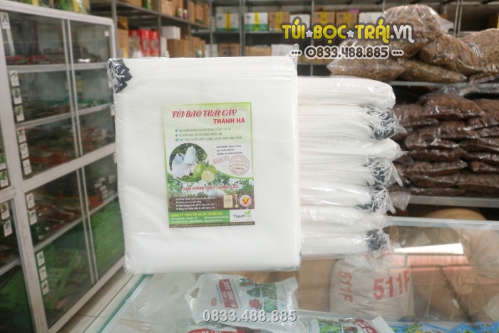 Được nhiều cửa hàng nông nghiệp phân phối túi bao trái của công ty Thanh Hà