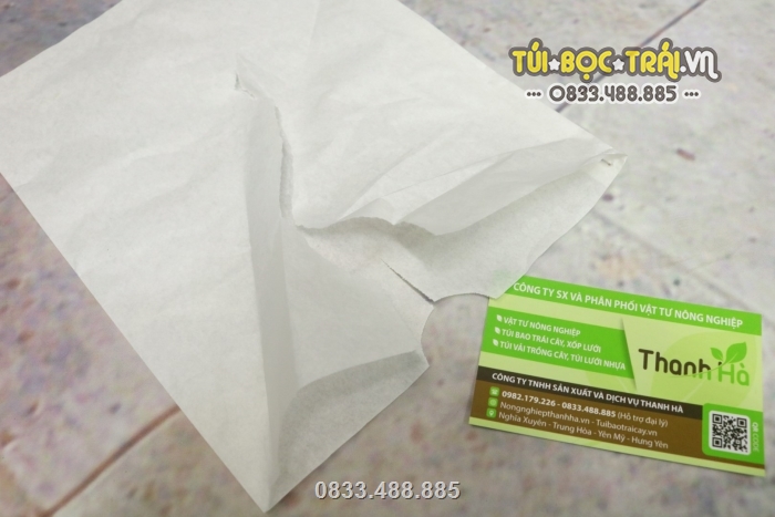 Túi có độ bền cao do được sản xuất từ bột giấy pha nilon
