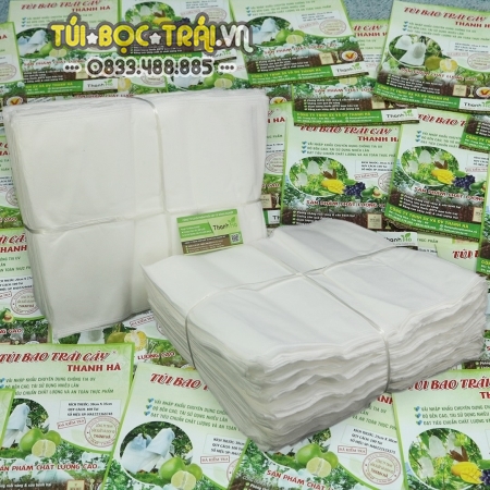 Túi bọc trái cây hà nội chất liệu vải không dệt cỡ 30x35cm phân phối bởi Thanh Hà
