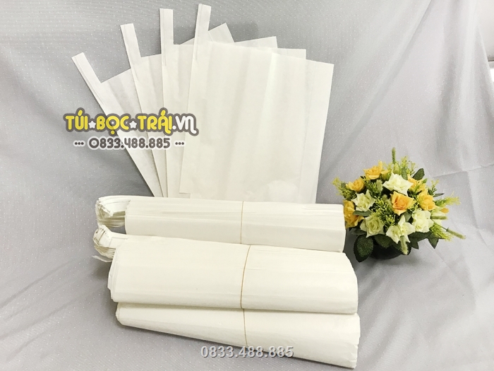 Túi chất liệu giấy pha nylon, phủ bên ngoài 1 lớp sáp chống bai mục 